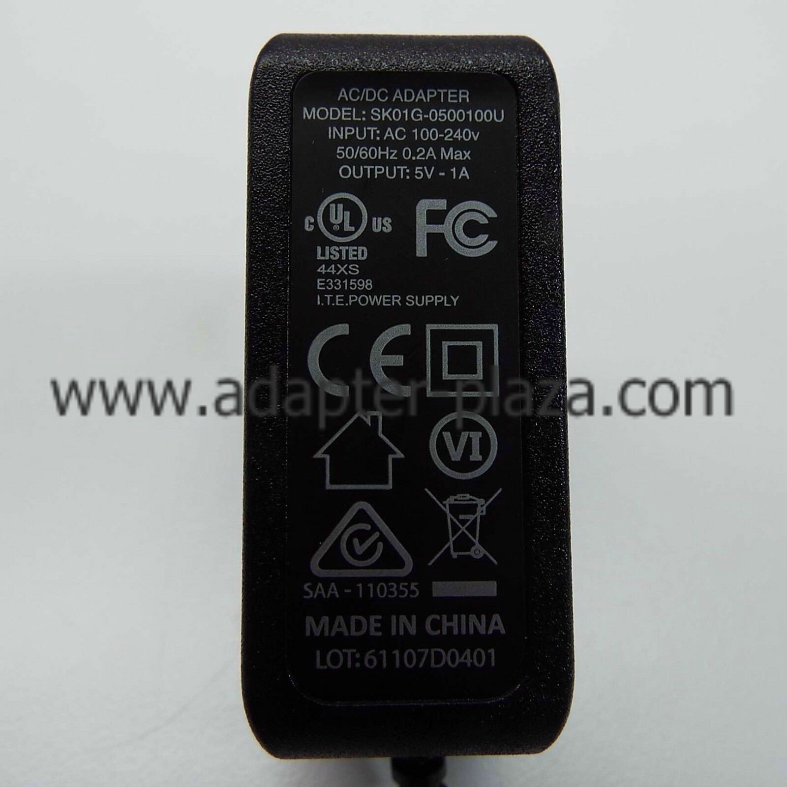 *Brand NEW*POWER SUPPLY SK01G-0500100U (D2000) 5V 1A AC DC Adapter